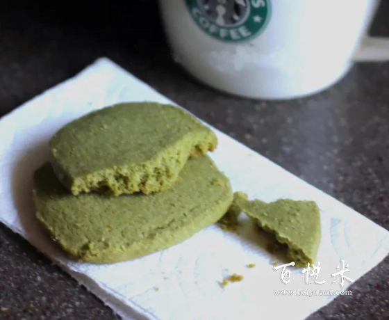 抹茶味經(jīng)典蘇格蘭酥餅,清苦回甘,好吃不膩